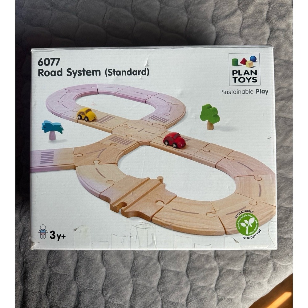 Plan Toys 6077 road system (standard) like new